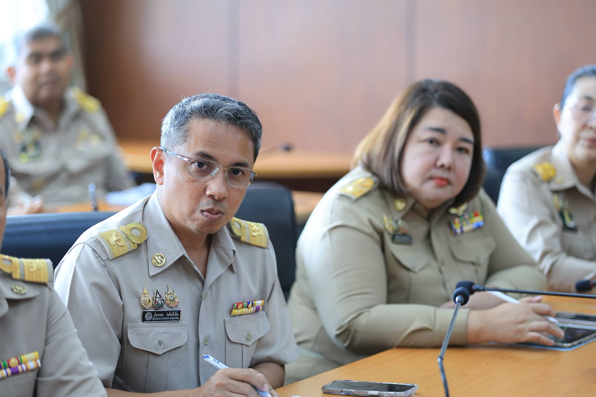title - คณะผู้บริหาร ส.ป.ก. แสดงความยินดี เนื่องในโอกาส ปลัดกระทรวงเกษตรและสหกรณ์ เข้ารับตำแหน่งใหม่